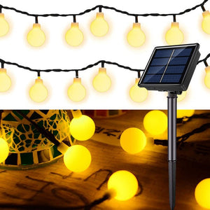 Eaiser LED Solar Light Decoration Outdoor Fence Garden Street Garland String Light Festoon LED Holiday Light IP65 Waterproof Fairy Lamp
