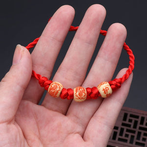 Handmade Kabbalah Red String Braided LUCKY Bracelet Protection for Good Luck Amulet Jewelry Exquisite Bracelet Christmas Gifts