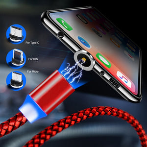 Magnetic Cable Plug Micro USB Type C USB C 8 pin Plug Fast Charging Magnet Charger Cord Plugs