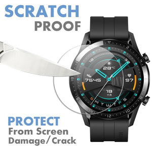 9H Premium Tempered Glass For Huawei Watch Gt GT 2 46mm Smartwatch Screen Protector Explosion-Proof Film Accessories