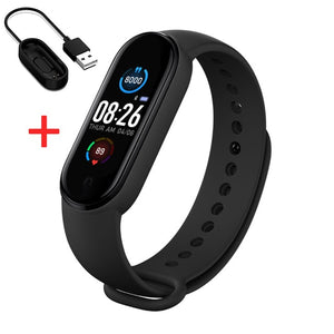 M5 Smart Watches Smart Band Sport Fitness Tracker Pedometer Heart Rate Blood Pressure Monitor Bluetooth Bracelet Men Women M5