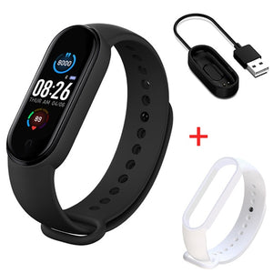 M5 Smart Band Men Women M5 Smart Watch Heart Rate Blood Pressure Sleep Monitor Pedometer Bluetooth Connection for IOS Android