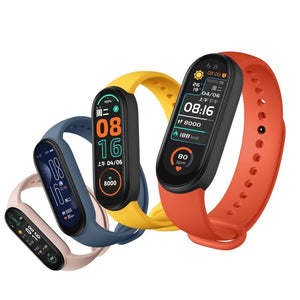 M6 Smart Bracelet Watch Fitness Tracker Heart Rate Blood  Pressure Monitor IP67 Waterproof Suitable For Sports Enthusiasts