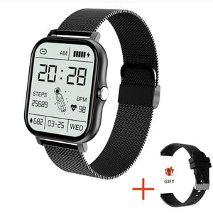 New Women Smart watch Men 1.69&quot; Color Screen Full touch Fitness Tracker Bluetooth Call Smart Clock Ladies Smart Watch Women
