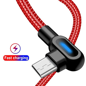 Micro USB Cable 2A 1m Fast Charging Nylon USB Sync Data Mobile Phone Android Adapter Charger Cable for Samsung Sony HTC LG Cable